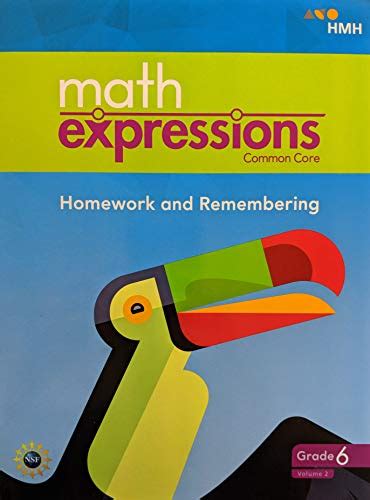 It is important that you sit down and work with your student on his/her <b>homework</b>, making. . Math expressions grade 6 homework and remembering answer key pdf